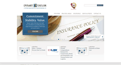 Desktop Screenshot of dysarttaylor.com